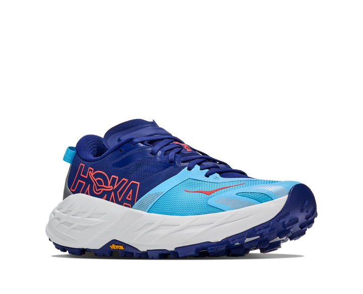 hoka speedgoat 7 women's | blueberry cosmic grey