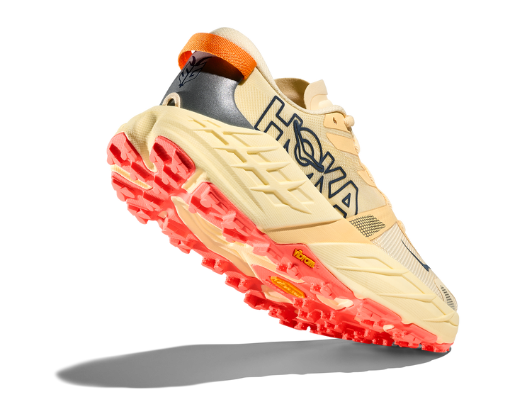 hoka speedgoat 7 women's | vintage yellow / neon flame