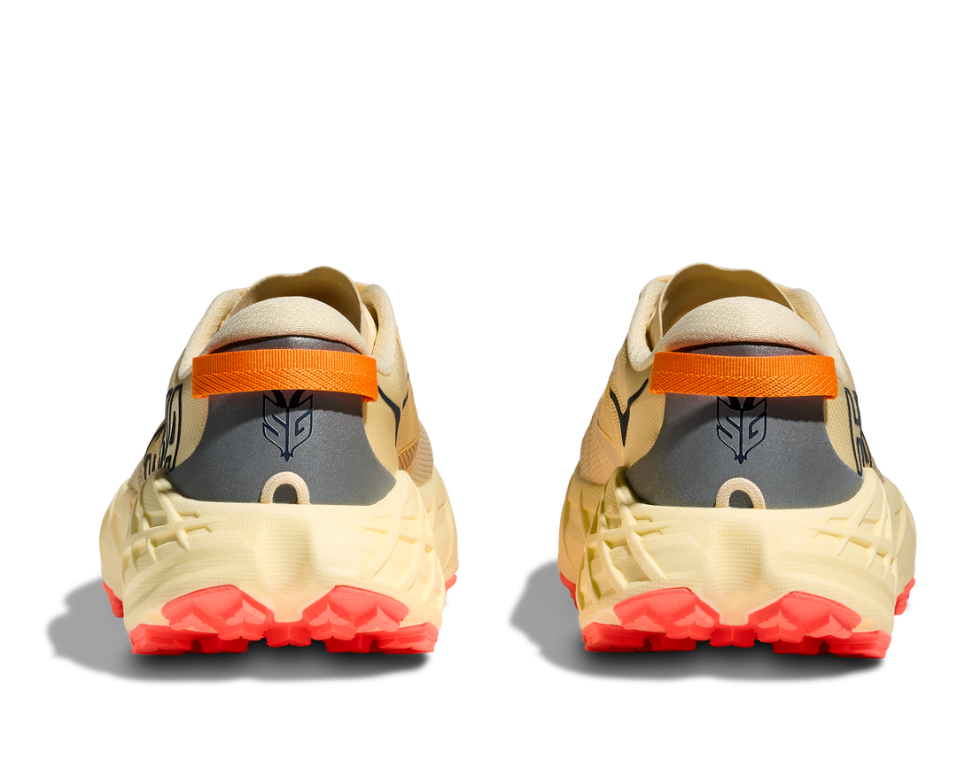 hoka speedgoat 7 women's | vintage yellow / neon flame