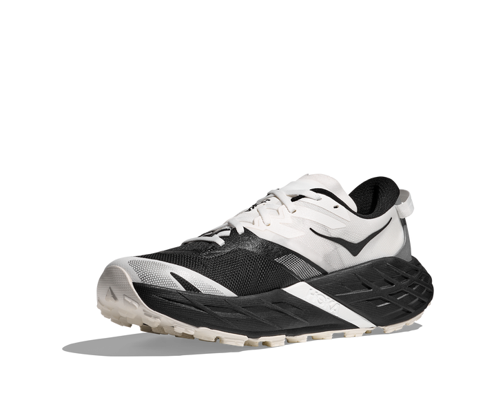 hoka speedgoat 7 wide women's | black / white