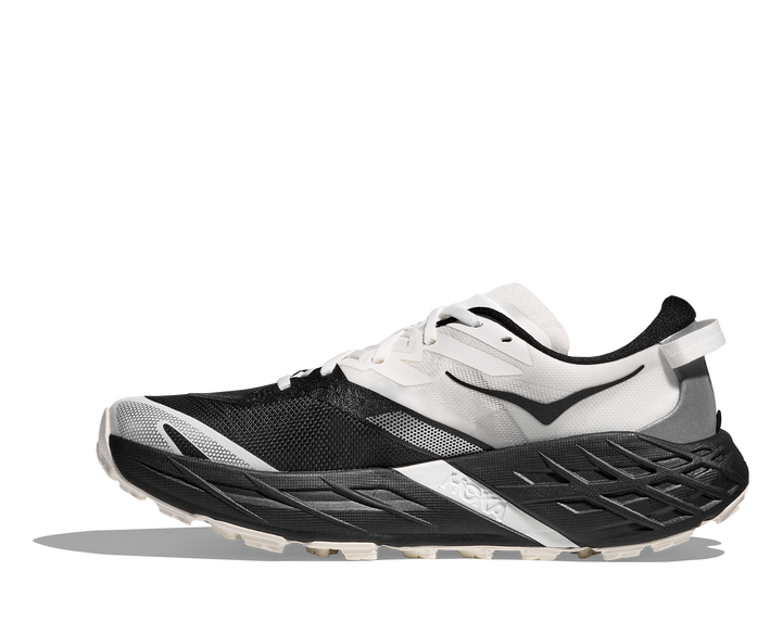 hoka speedgoat 7 wide women's | black / white