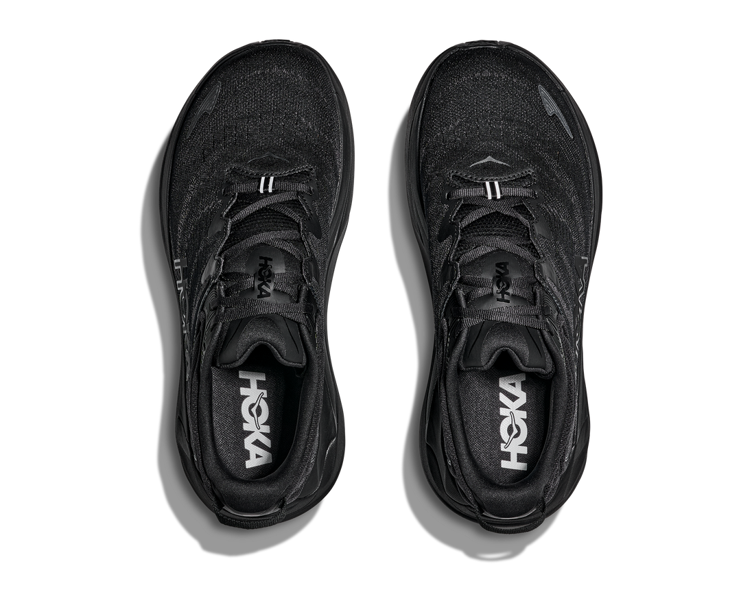 hoka gaviota 6 men's | black/black