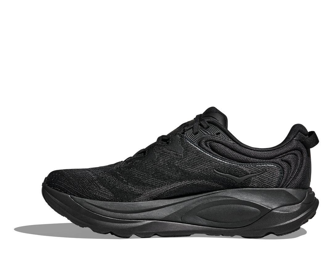 hoka gaviota 6 men's | black/black
