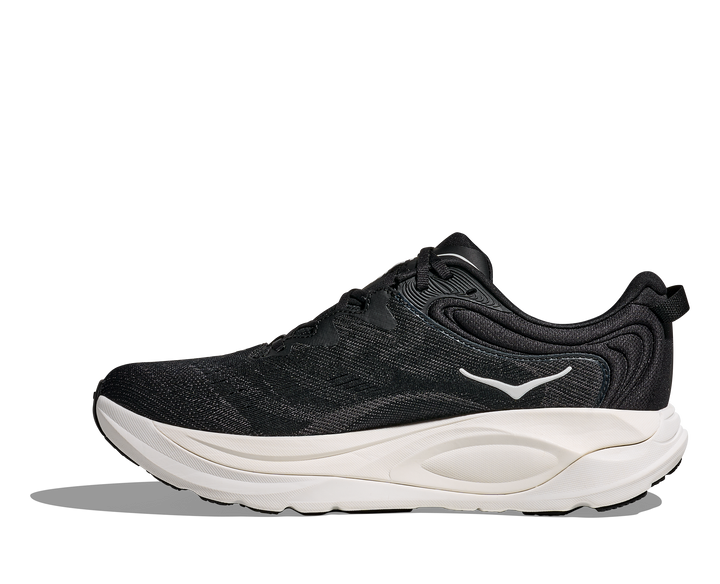 hoka gaviota 6 men's | black / white