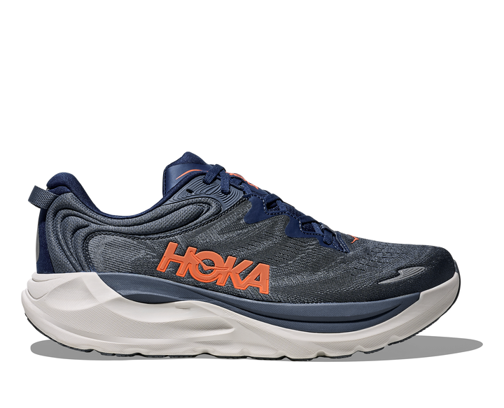 hoka gaviota 6 men's | midnight blue / faded navy