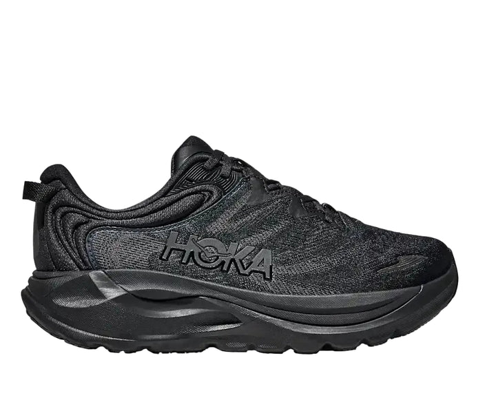 hoka gaviota 6 extra wide women's | black black