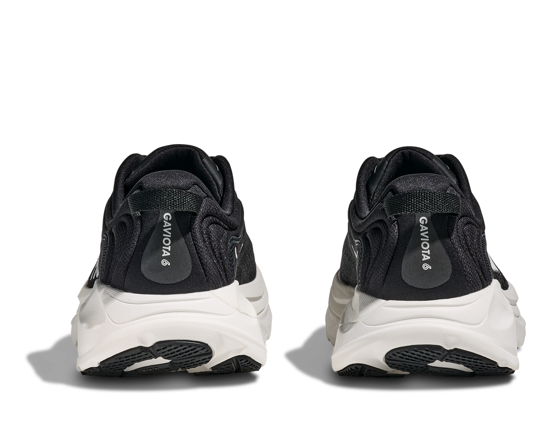 hoka gaviota 6 women's | black / white