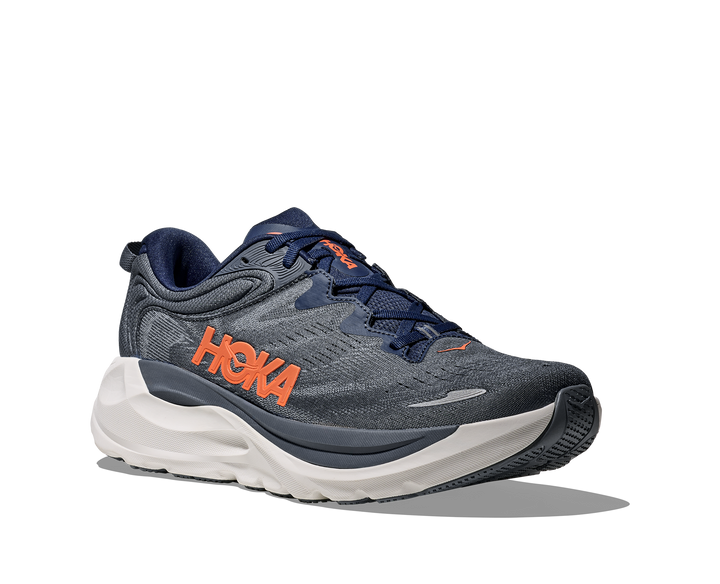 hoka gaviota 6 wide men's | midnight blue / faded navy