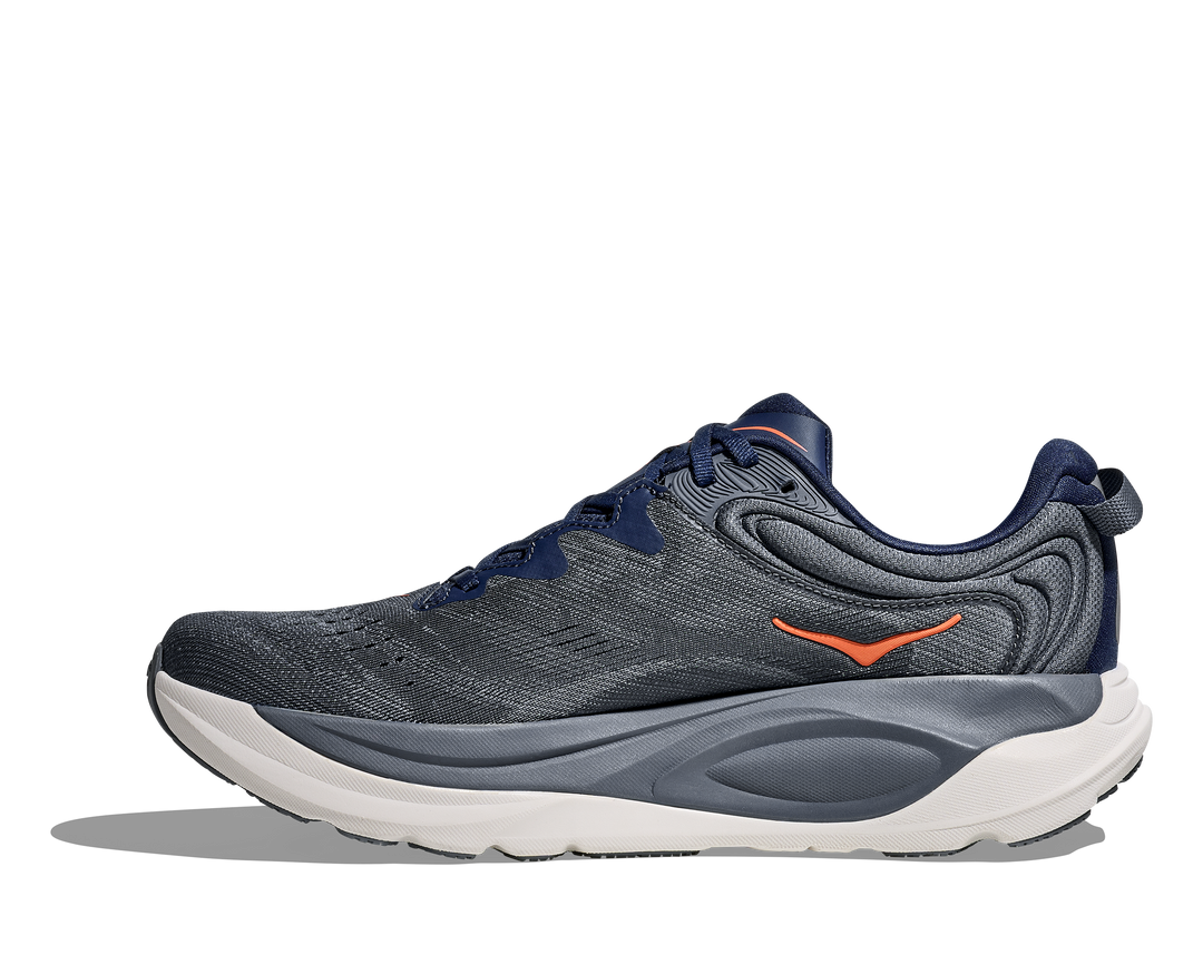 hoka gaviota 6 wide men's | midnight blue / faded navy