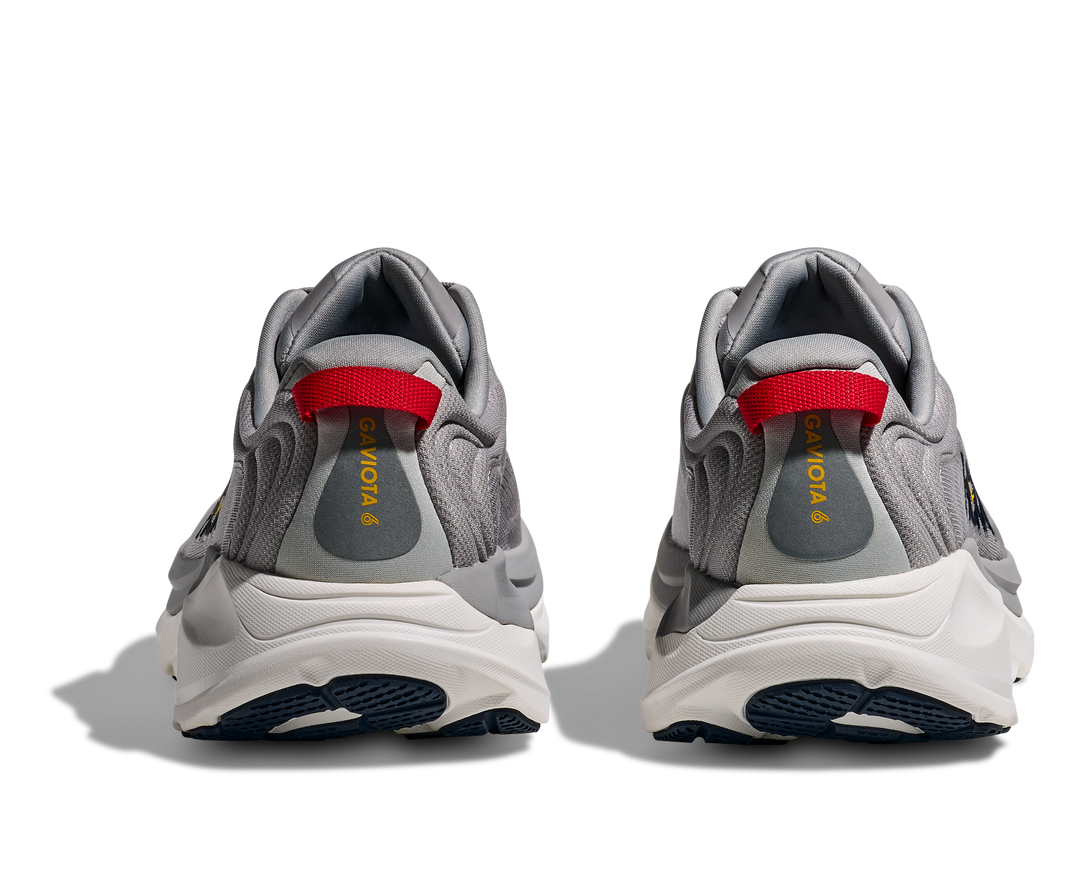 hoka gaviota 6 wide men's | stellar grey / stardust
