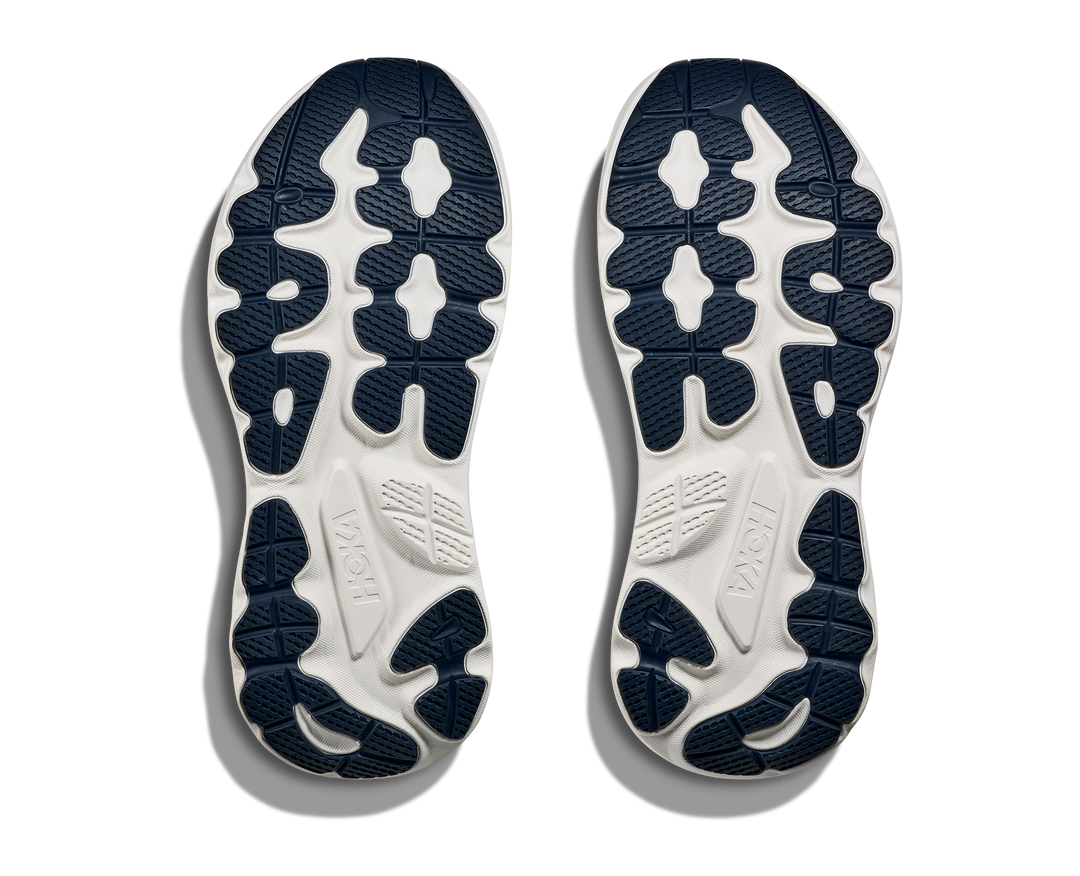 hoka gaviota 6 wide men's | stellar grey / stardust