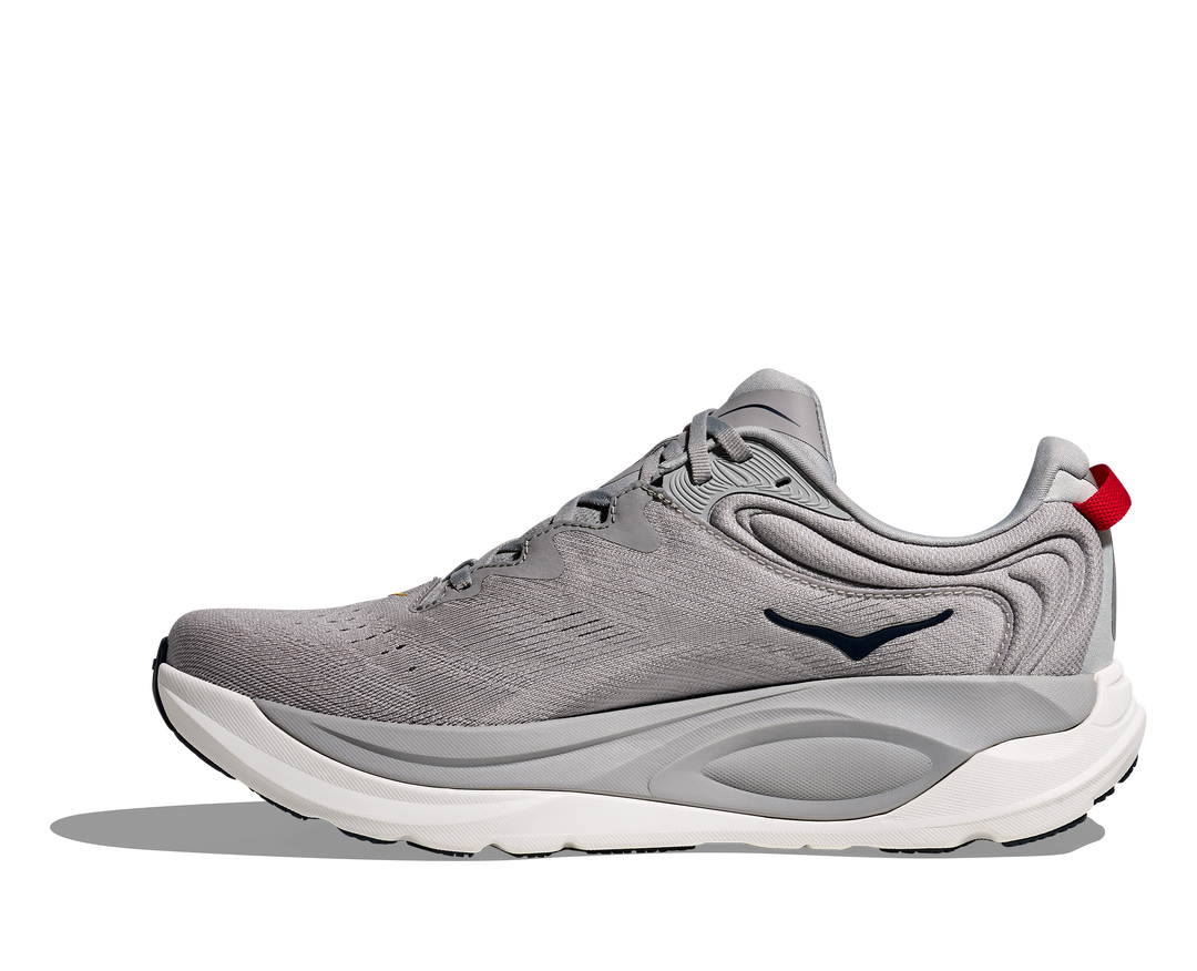 hoka gaviota 6 wide men's | stellar grey / stardust