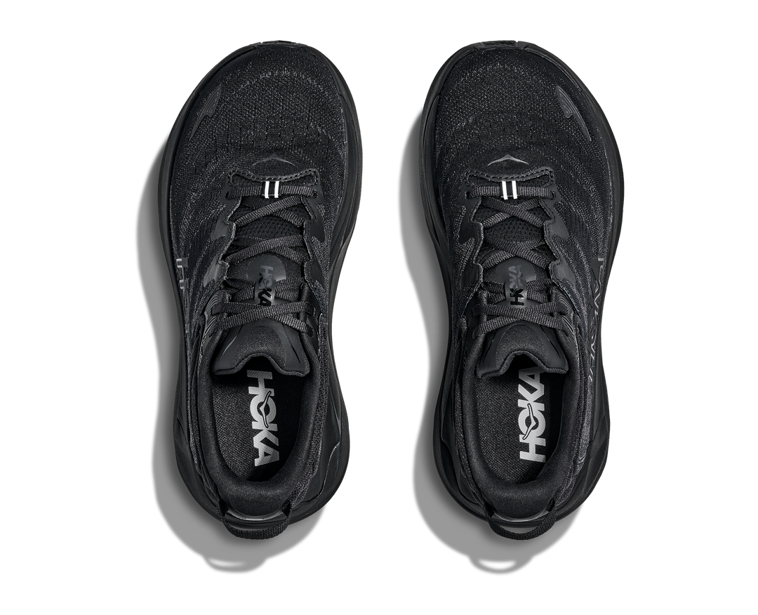 hoka gaviota 6 wide women's | black black