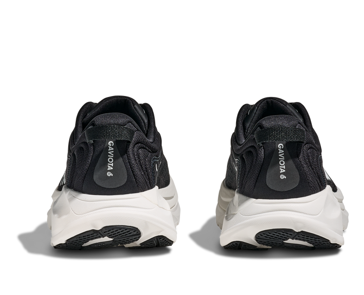 hoka gaviota 6 wide women's | black / white