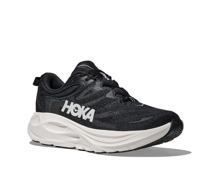 hoka gaviota 6 wide women's | black / white