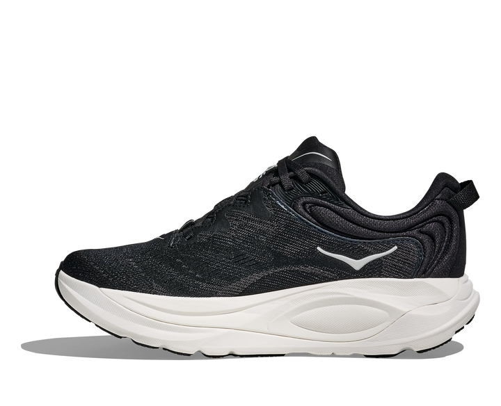 hoka gaviota 6 wide women's | black / white