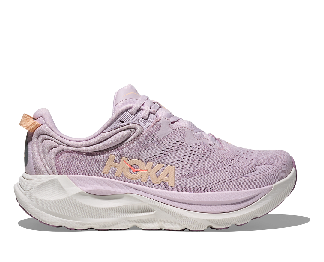 hoka gaviota 6 wide women's | lilac cream / fragrant lilac