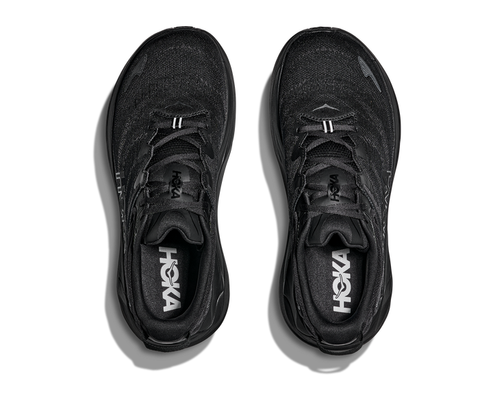 hoka gaviota 6 extra wide men's | black/black