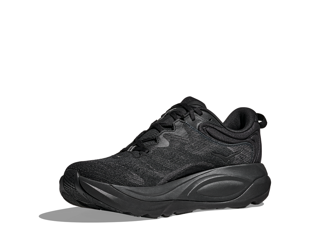hoka gaviota 6 extra wide men's | black/black