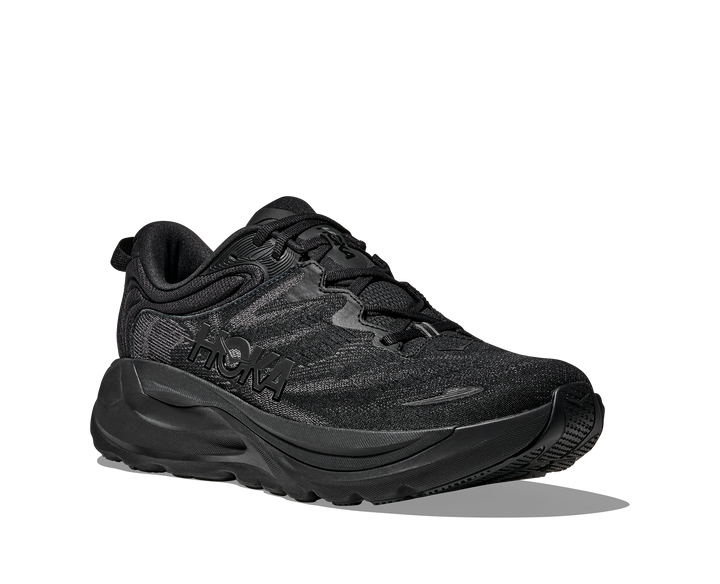 hoka gaviota 6 extra wide men's | black/black