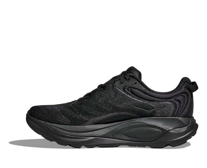 hoka gaviota 6 extra wide men's | black/black