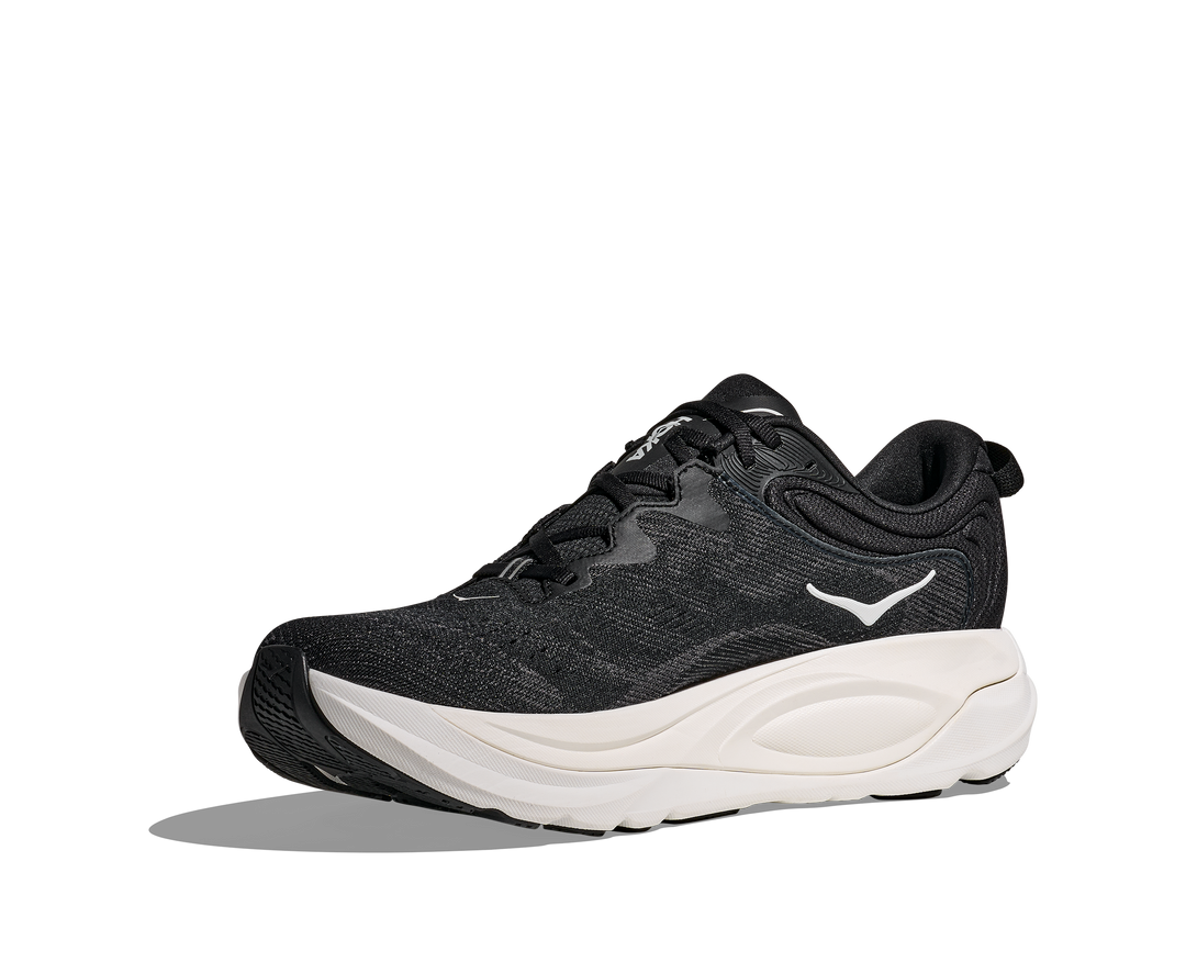 hoka gaviota 6 extra wide women's | black / white