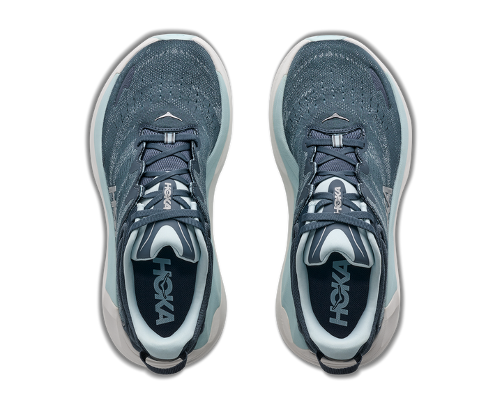 hoka gaviota 6 extra wide women's | faded navy glimmering blue