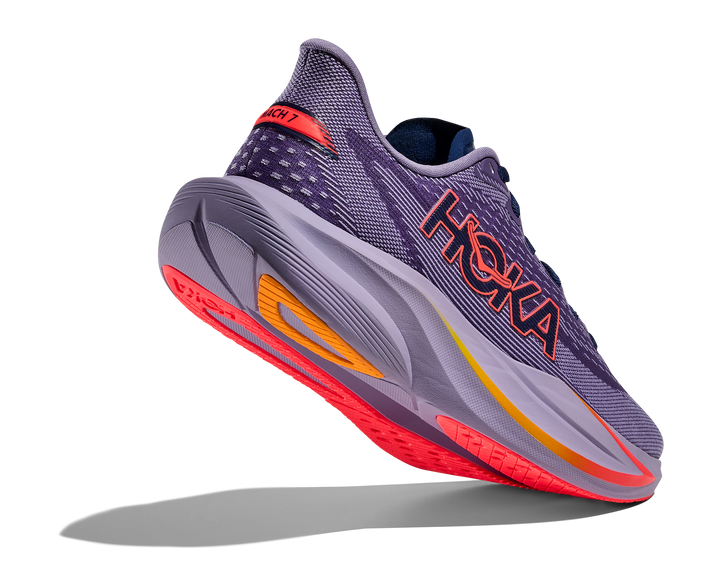 hoka mach 7 women's | berry jam / berry patch