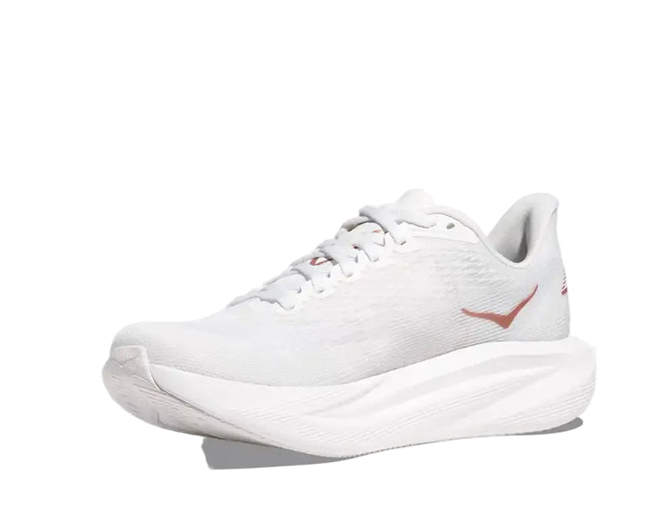hoka mach 7 women's | frost / rose gold