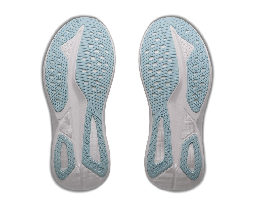 hoka mach 7 women's | glimmering blue frost