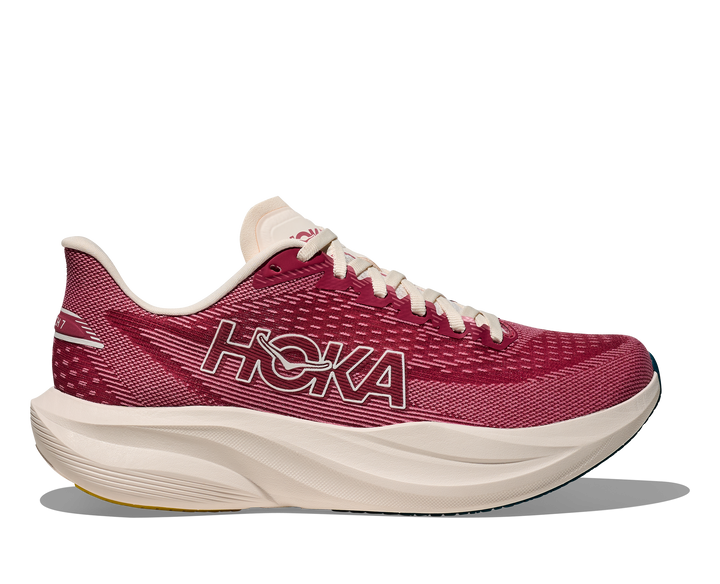 hoka mach 7 women's | lingonberry / cranberry
