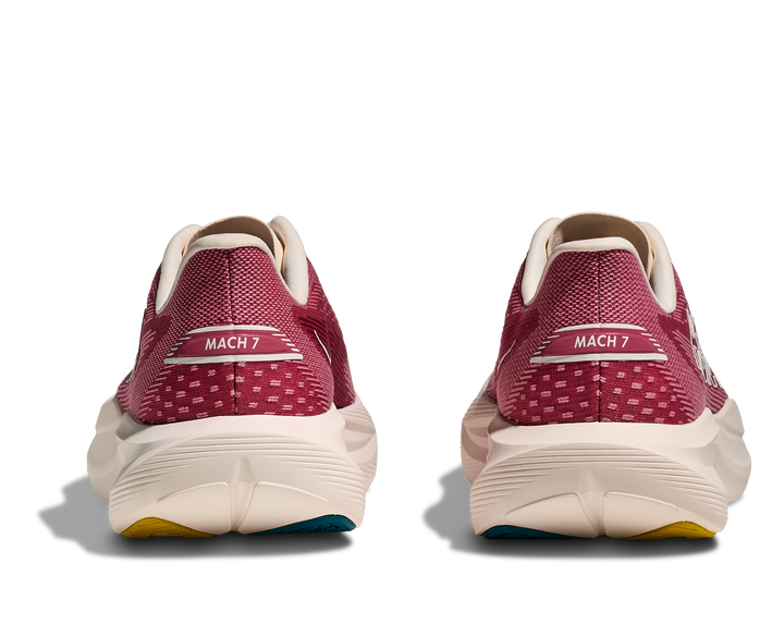 hoka mach 7 women's | lingonberry / cranberry