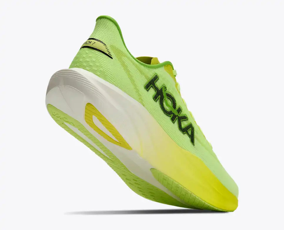 hoka mach 7 women's | neon yuzu hoka citrus