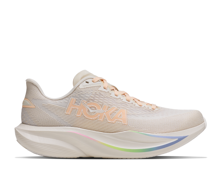 hoka mach 7 women's | oat milk alabaster
