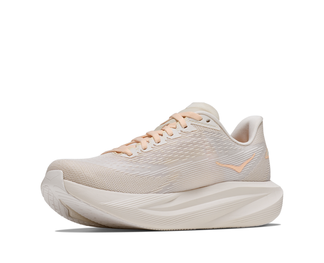 hoka mach 7 women's | oat milk alabaster