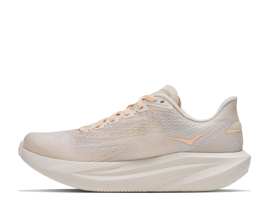 hoka mach 7 women's | oat milk alabaster