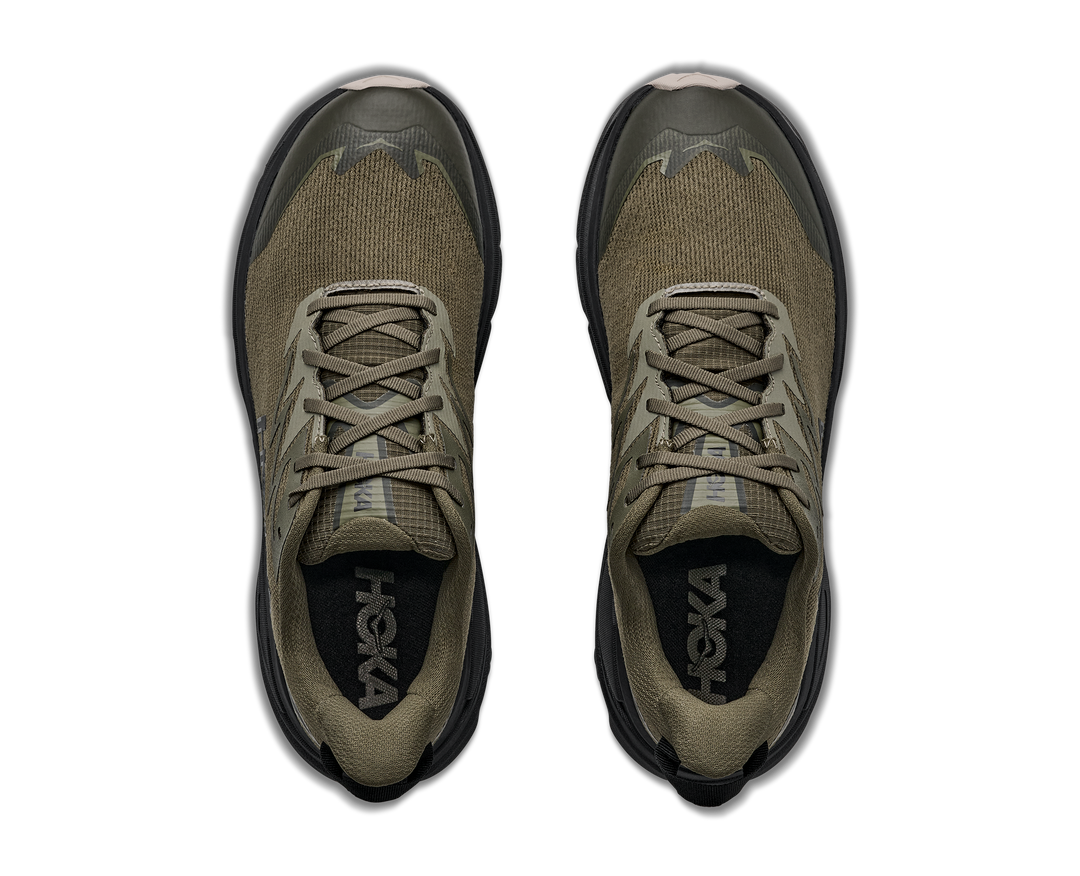hoka challenger 8 gtx men's | antique olive black