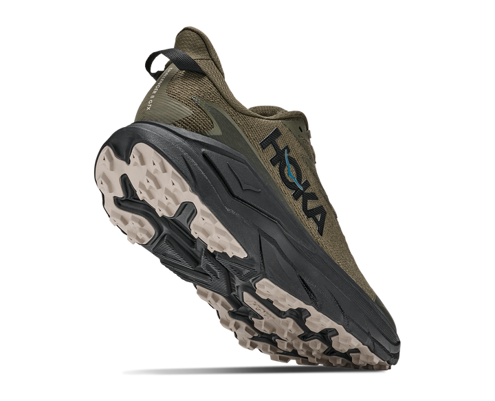 hoka challenger 8 gtx men's | antique olive black