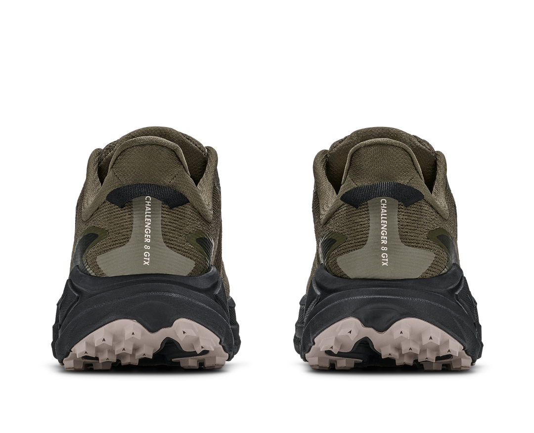 hoka challenger 8 gtx men's | antique olive black