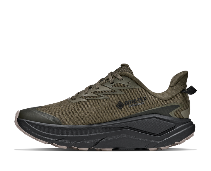 hoka challenger 8 gtx men's | antique olive black