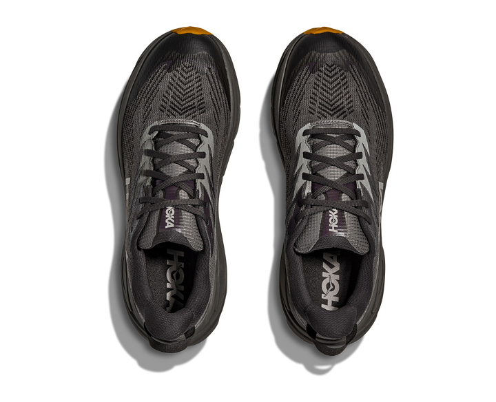 hoka challenger 8 gtx men's | asphalt grey varsity yellow