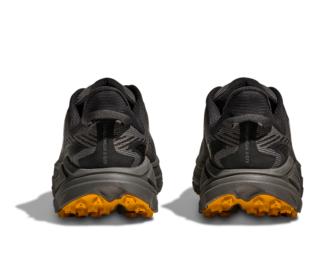 hoka challenger 8 gtx men's | asphalt grey varsity yellow
