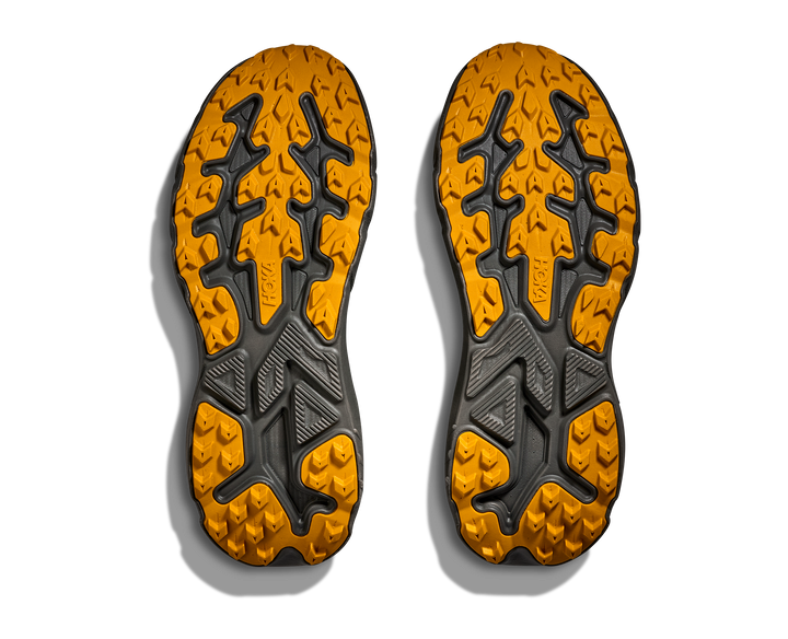 hoka challenger 8 gtx men's | asphalt grey varsity yellow