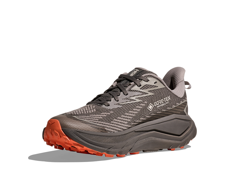 hoka challenger 8 gtx women's | cement gravel