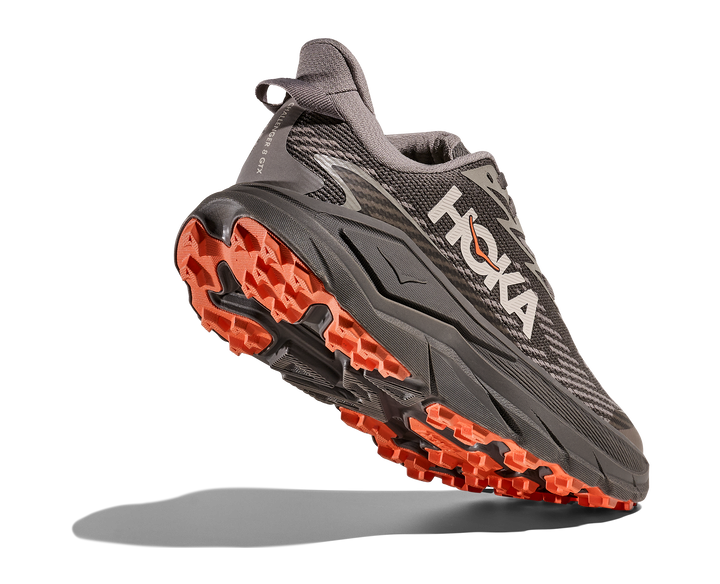 hoka challenger 8 gtx women's | cement gravel