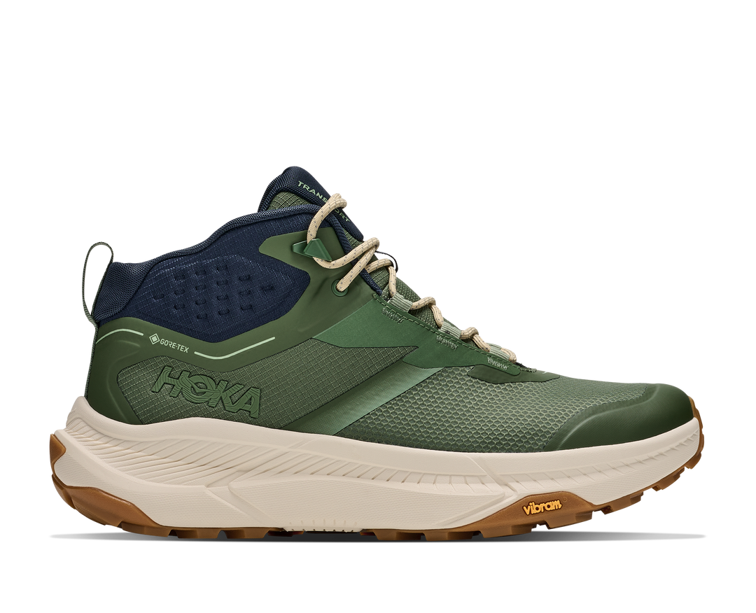 hoka transport hike gtx men's | nettle leaf alabaster