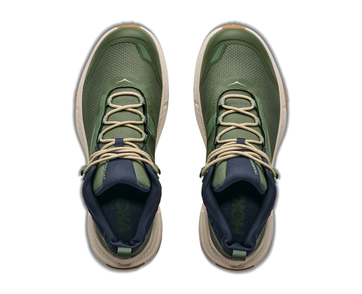 hoka transport hike gtx men's | nettle leaf alabaster
