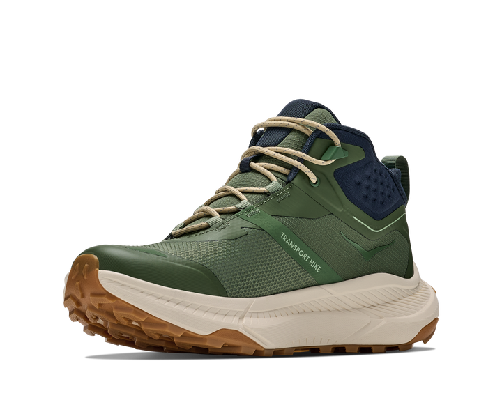 hoka transport hike gtx men's | nettle leaf alabaster