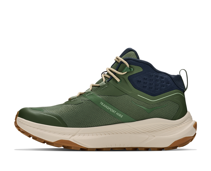 hoka transport hike gtx men's | nettle leaf alabaster