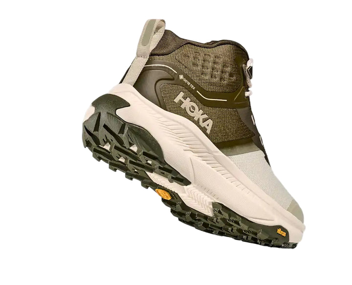 hoka transport hike gtx men's | spruce green/mushroo